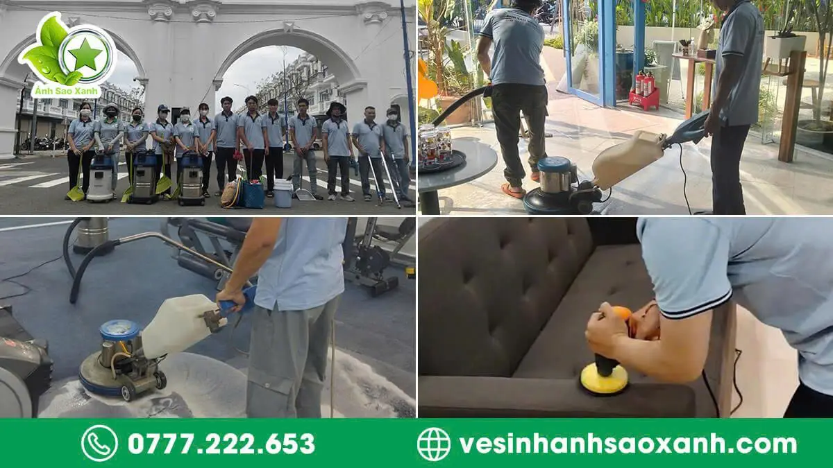 Thi công vệ sinh công nghiệp TPHCM – Ánh Sao Xanh Thi công vệ sinh công nghiệp TPHCM tại công trình thực tế