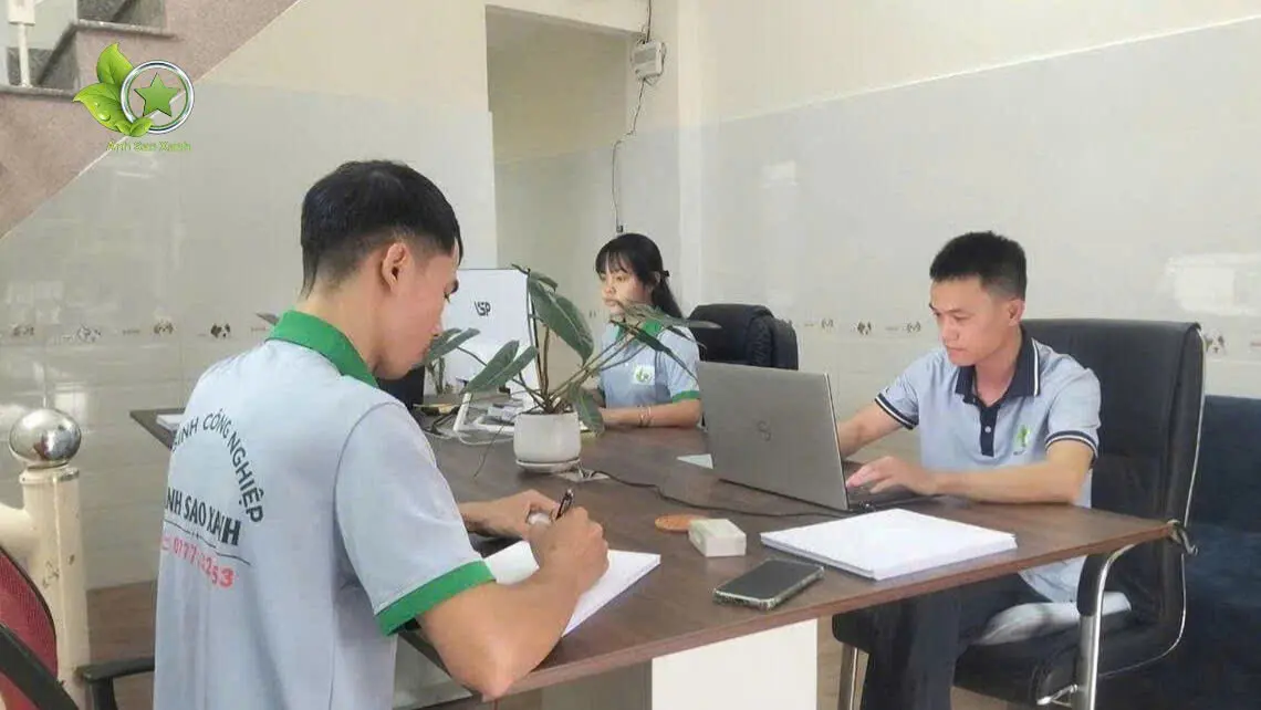 Văn phòng Ánh Sao Xanh điều phối dịch vụ vệ sinh nhà xưởng Nghệ An