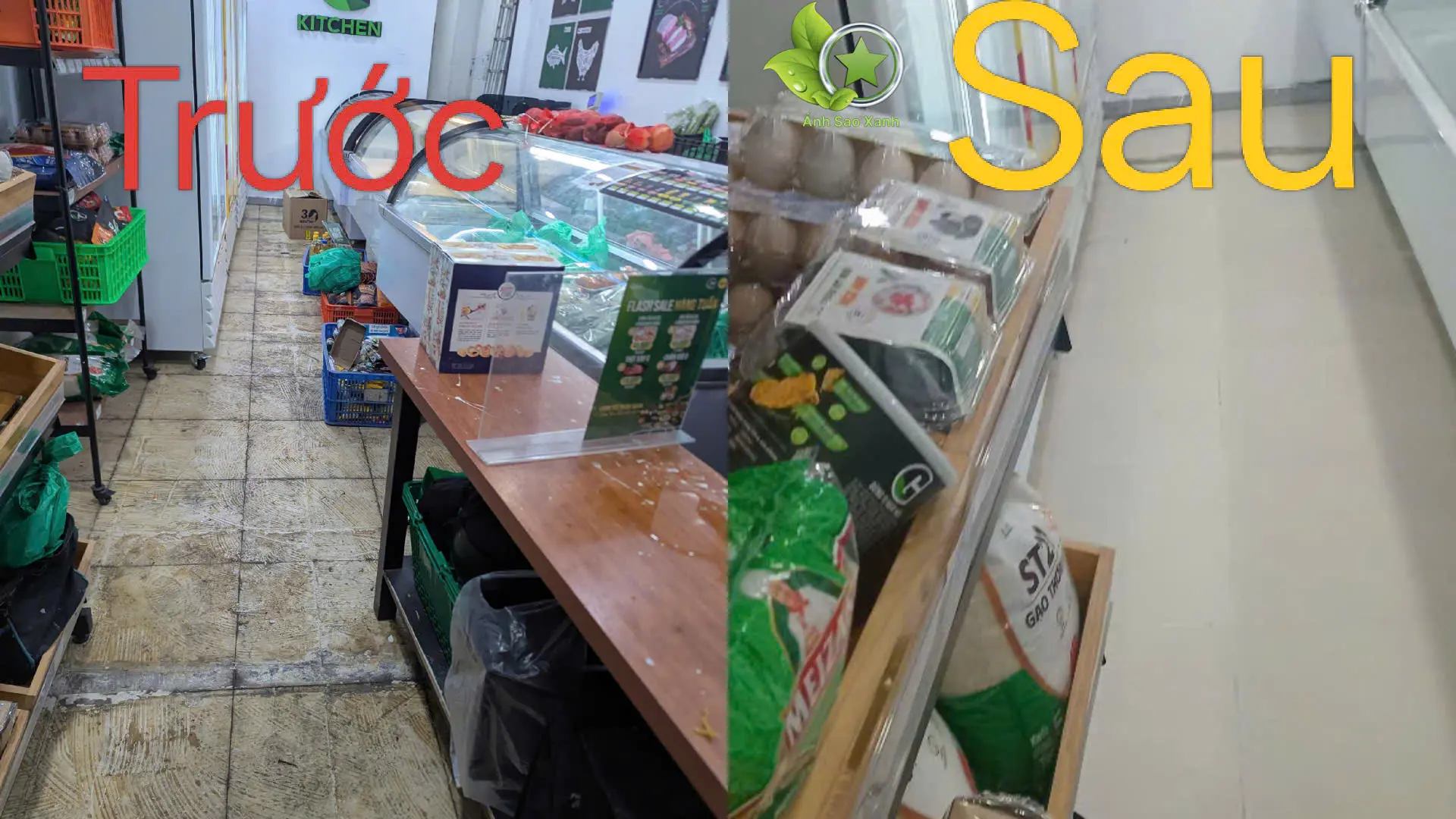 kết quả sàn sạch sau khi vệ sinh lột thảm hoàn thiện