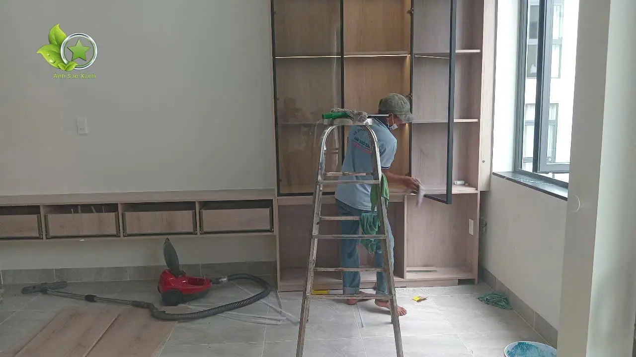 Vệ sinh công nghiệp Phường Tân Hòa TPHCM trước khi thi công nhà ở sau xây dựng