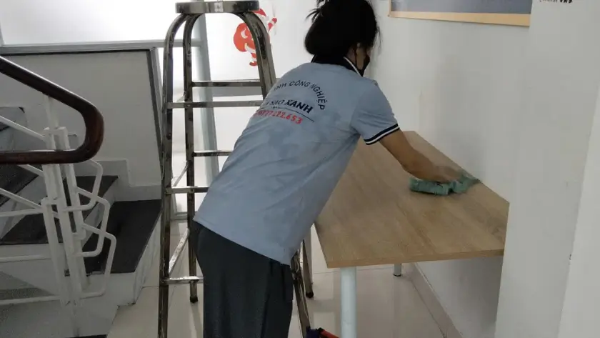 Tổng vệ sinh sau sửa chữa Chánh Hưng
