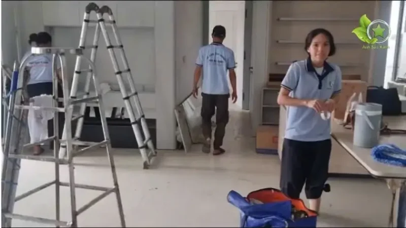 Bình Phú chuyên vệ sinh chung cư, căn hộ, nhà ở và công trình tại TPHCM.