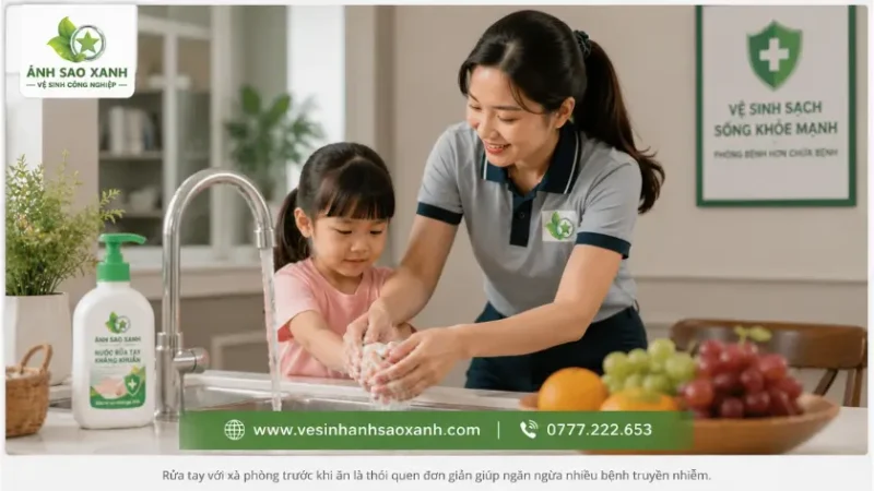 Tìm hiểu 5+ bệnh thường gặp do vệ sinh không đảm bảo và lý do vì sao cần duy trì môi trường sống sạch sẽ. Giải pháp phòng bệnh hiệu quả cho gia đình và nơi làm việc.