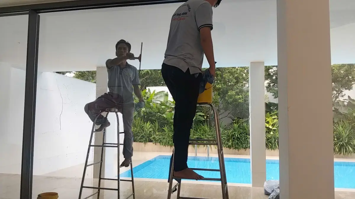 Vệ sinh công nghiệp phường Phước Long - vệ sinh biệt thự